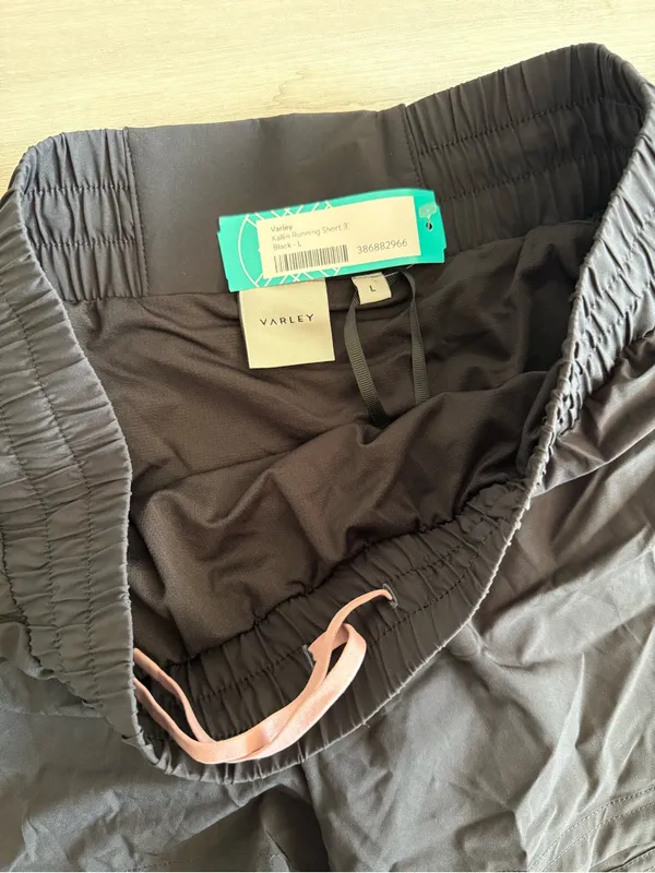 Varley Kallin Running Short 3” Black Large NWT STITCH FIX - Image 6