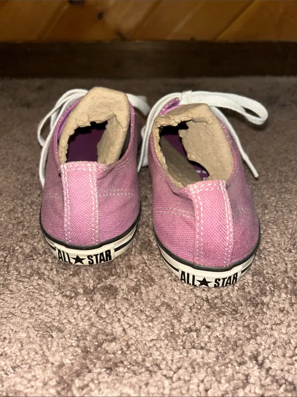 Converse Chuck Taylor all star low top Orchid purple sneakers - Image 7