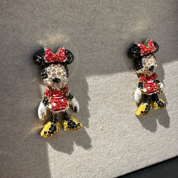 1 pc Disney X BAUBLEBAR Minnie Mouse Pluto Goofy diamond drop earring w/ box 🎁 - Image 12