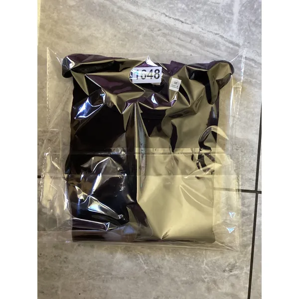 Sunday Best Aritzia Black Short Sleeve Crewneck T-Shirt Ribbed Basic Top Medium - Image 6