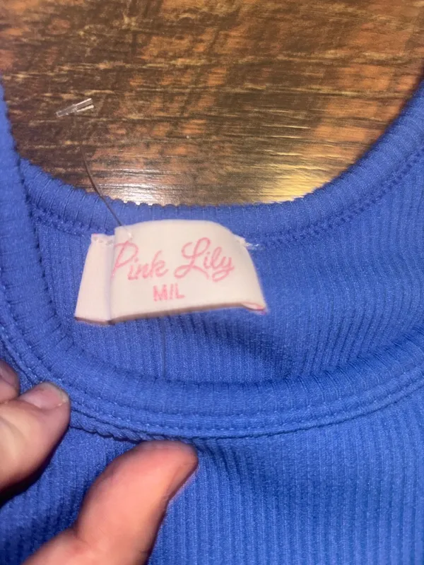 Blue tank top Size M - Image 2