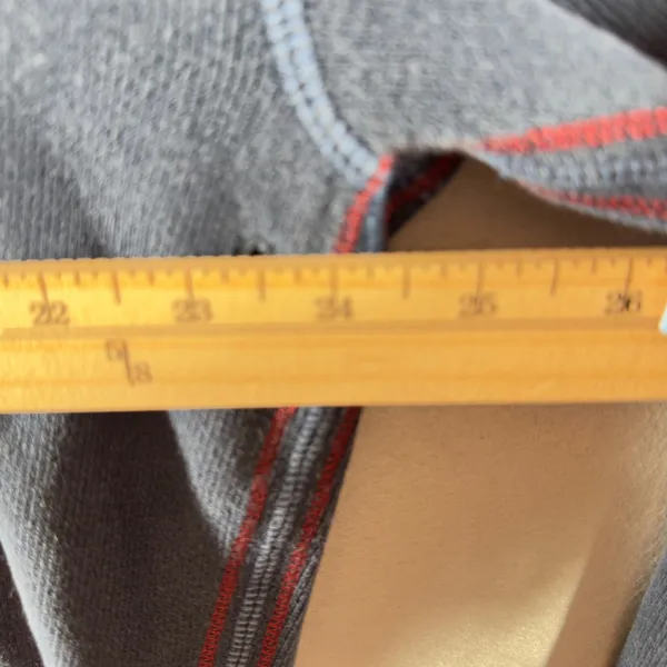 445‎ | Tommy Bahama Blue 1/4 Zip Pullover Crop Boxy Sweatshirt Women's L/XL - Image 5