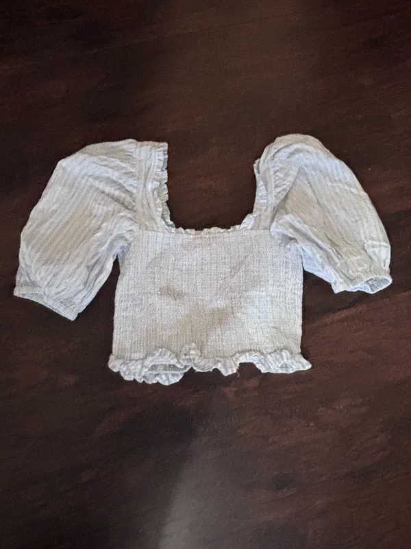 Emily McCarthy shirt Blue - Image 2