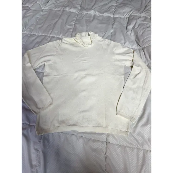 Eddie Bauer Women's‎ Turtleneck Cream Size S A1-0038 - Image 6
