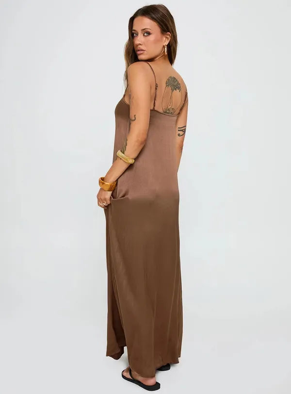 Princess Polly Apple Cider Maxi Dress - Image 3