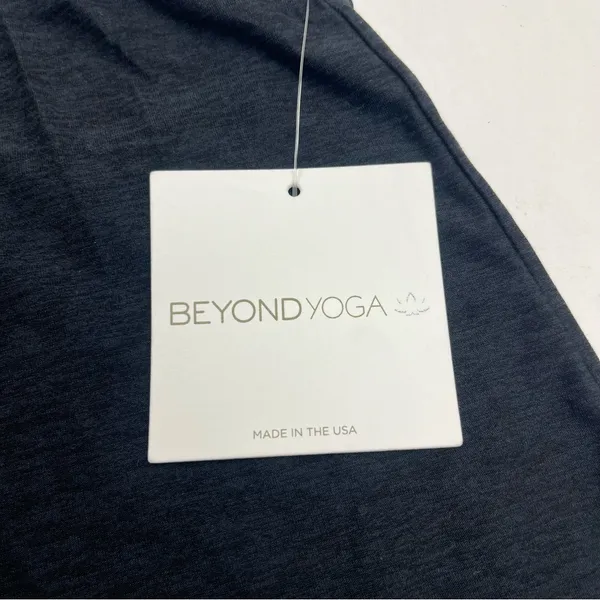 Beyond Yoga Featherweight Drift Away Sleep Tank Spacedye‎ Black Grey Large NEW - Image 3