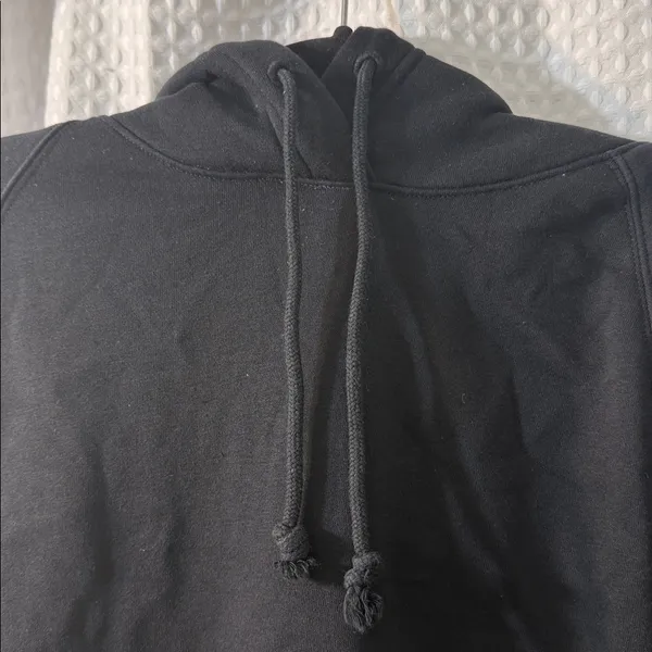 Old Navy Black Woman’s SoComfy Oversized Pullover Hoodie Sweatshirt Size Small - Image 4