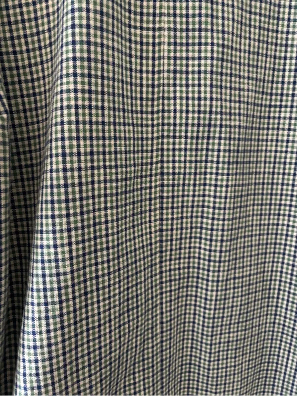 Zara Green Plaid Bow Cuff Coat Sz S Preppy Like New - Image 10