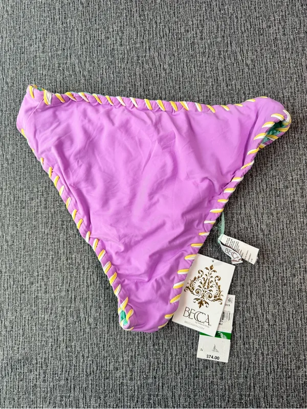 Becca Camille High Waist Reversible Bikini Bottoms - Image 2