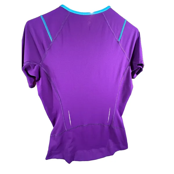 ARCTERYX Purple Running Tee Shirt Top Short Sleeve Women's Medium Base Layer - Image 6