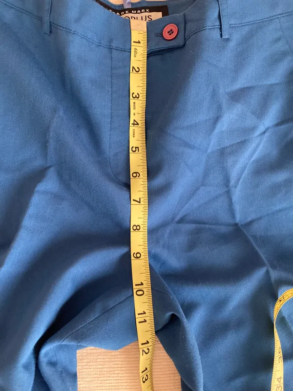 Royal blue Trousers Size M - Image 5