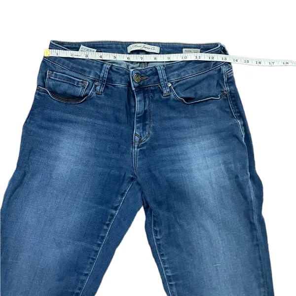 Mavi Alexa‎ Mid-Rise Skinny Jeans Medium Blue Wash Sz 27 minimalist western - Image 4