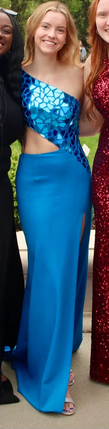 Sherri Hill Mirror Prom Dress 💙 - Image 2