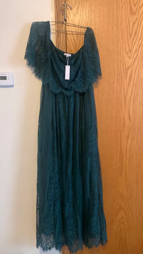 Baltic Born Green Caroline Lace Dress - Image 3
