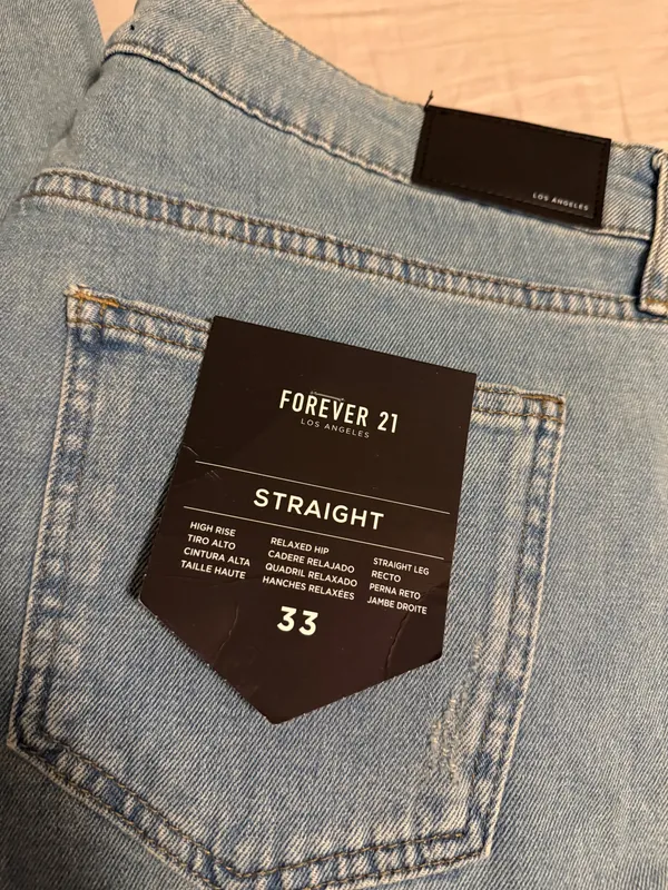 NWT Men’s Forever 21 straight jeans  - Image 2