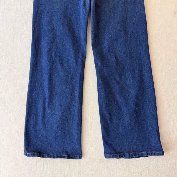 Vigoss Studded Wide Leg Jeans Womens 3/26 Blue - Image 8