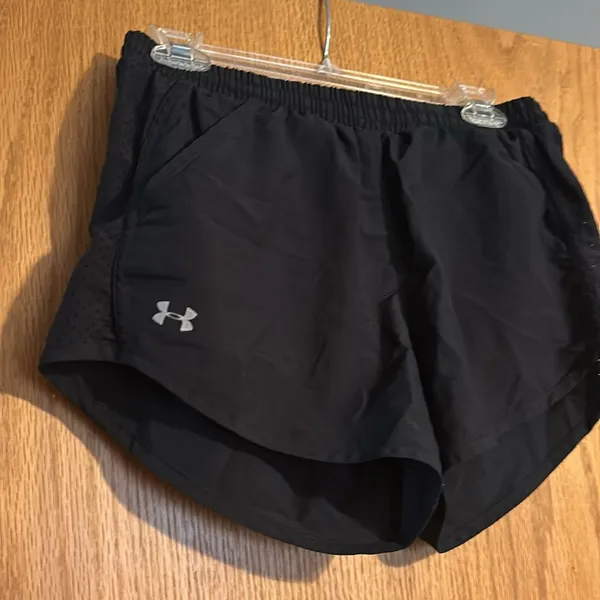 Under Armour Black Athletic Shorts - Image 2