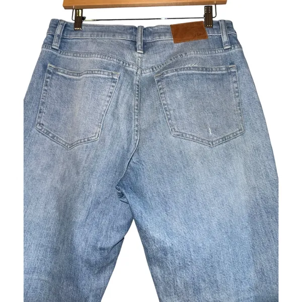 J Crew‎ Slim Boyfriend Jeans Womens 28 Lightwash Mid Rise Classic Stretch Preppy - Image 6