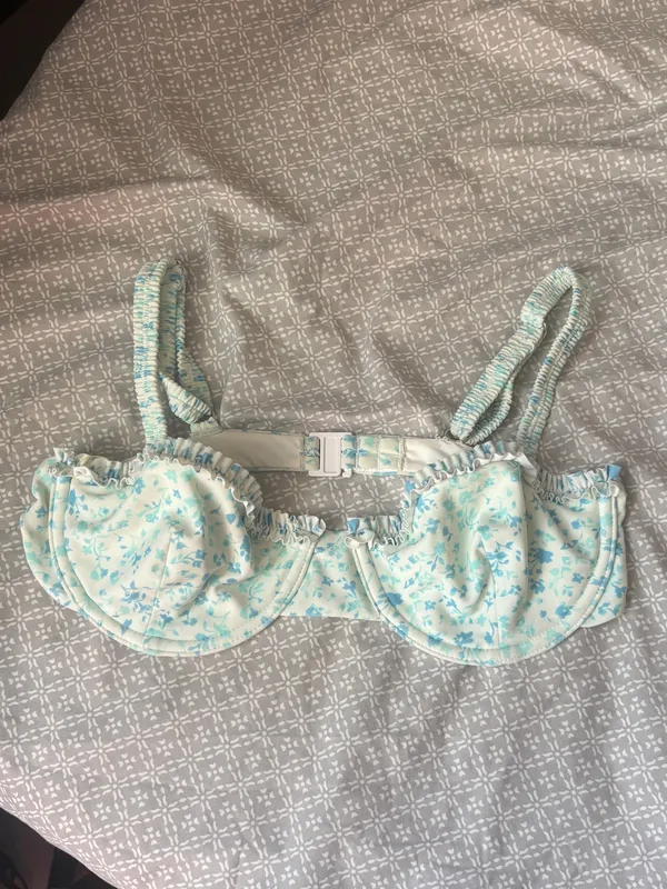 Blackbough Amelia Frilled Underwire Top - Tea Time - Image 8