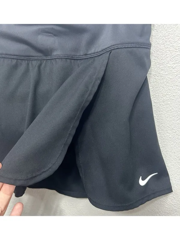 Nike Mini Golf Performance Skirt Skort Women Large Black Tennis Pickleball - Image 5