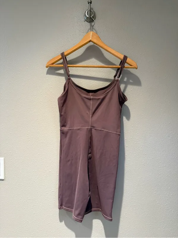 Automet Mauve Athletic Bodysuit Romper Activewear Jumpsuit Size Small - Image 5