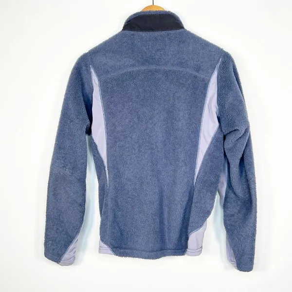 Patagonia Vintage Y2K Polartec Fleece Full-zip Purple Coat Jacket Womens S - Image 5