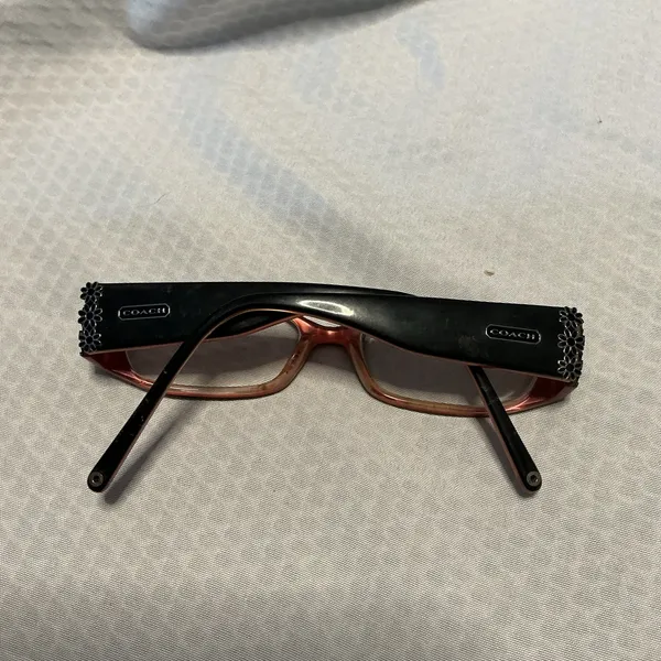 Coach Black and Brown Women's Glasses - Image 4