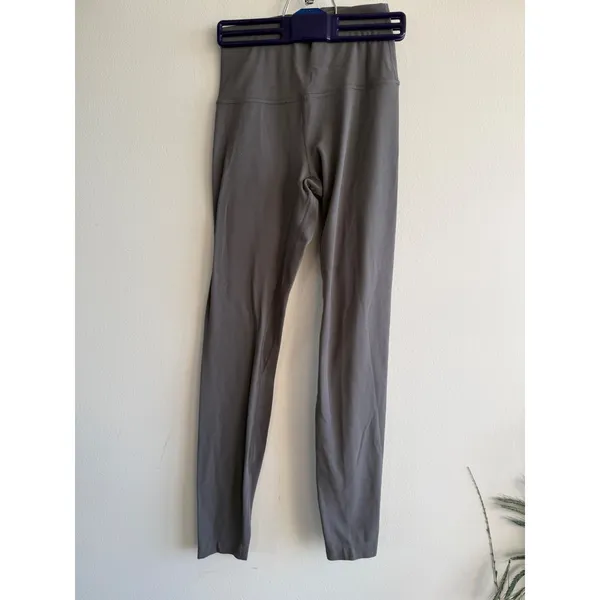 Lululemon Align High-Rise Pant 25 Charcoal Grey Nulu Yoga Leggings Size 4 W5BEAS - Image 3