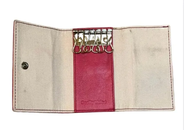See By Chloé Leather 6 Ring Key Wallet - Image 5