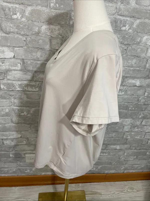 Athleta Essential V-Neck Tee In Abalone - Image 2