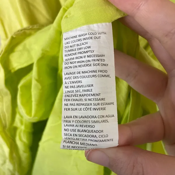 Jason Wu Collective Yellow Midi Dress size 4 - Image 6