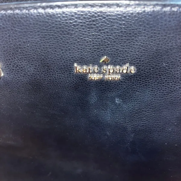 Kate Spade Hayden Jackson Street Leather Satchel Black - Image 5
