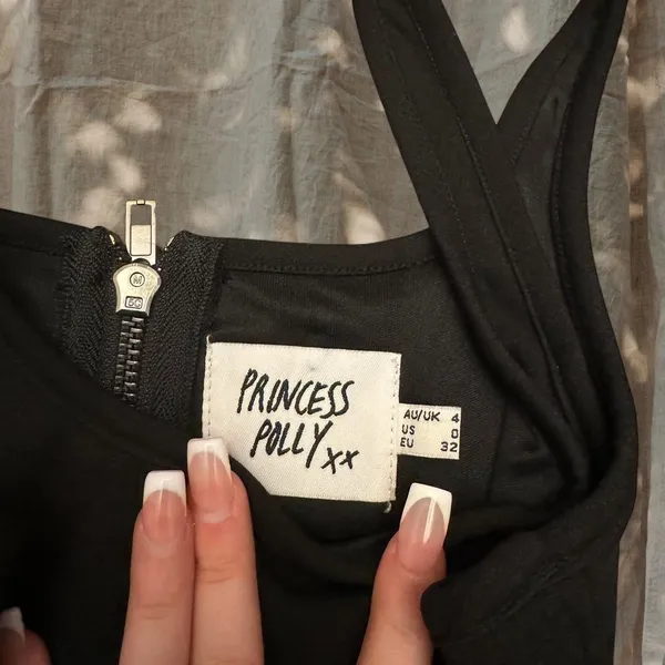 Princess Polly Keaton Top Black Corset 0 - Image 3
