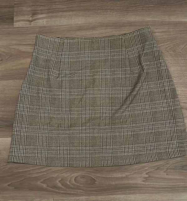 Cider Plaid Skirt - Image 2