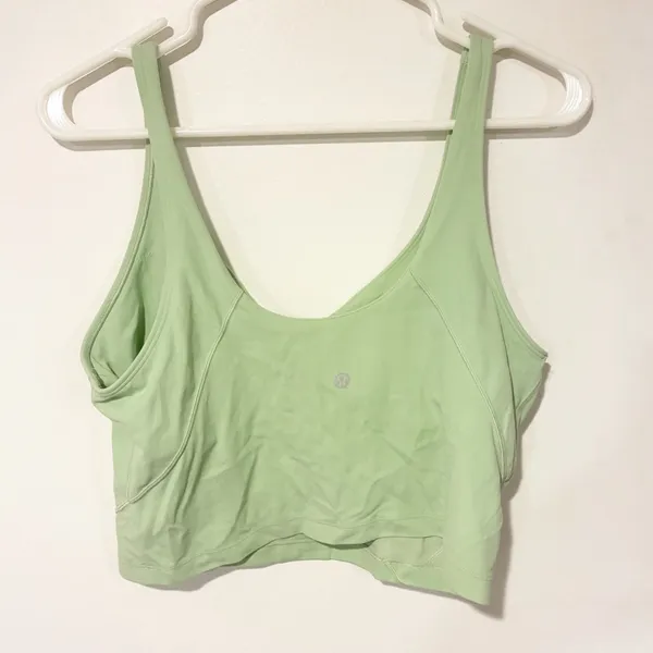 Lululemon Align Tank Top Light Support, A/B Cup Size 14‎ Light Green - Image 5