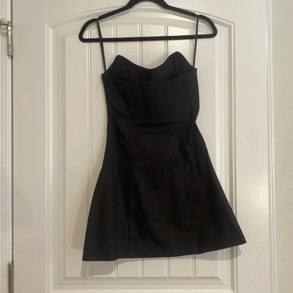 White Fox Boutique Black Dress Corset - Image 2
