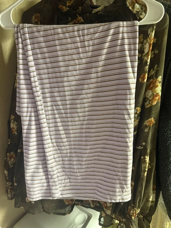 Purple Striped Fleece Set Size L - Image 3