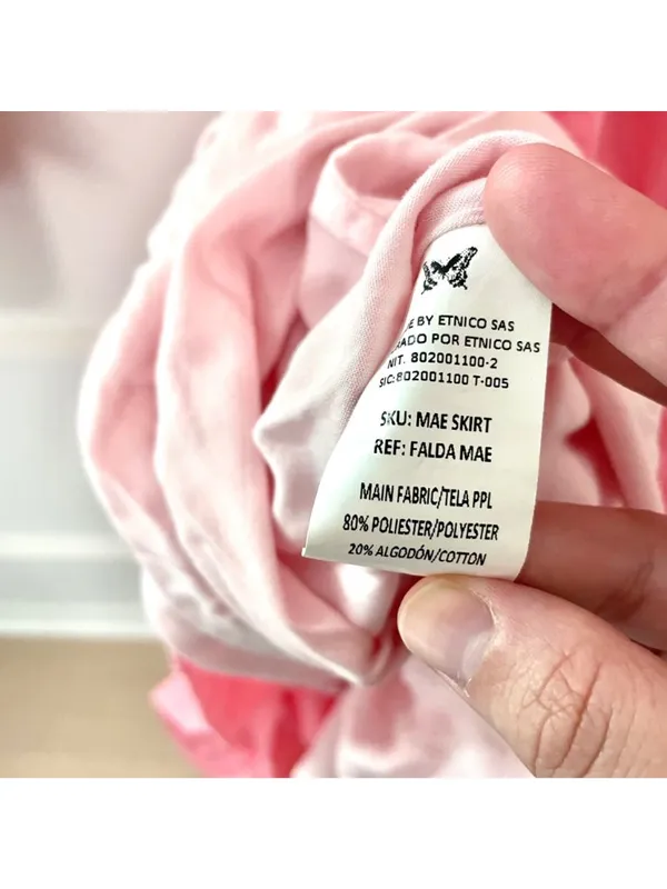 Liliana Meza Mae Skirt Maxi Size M Hot Pink - Image 6