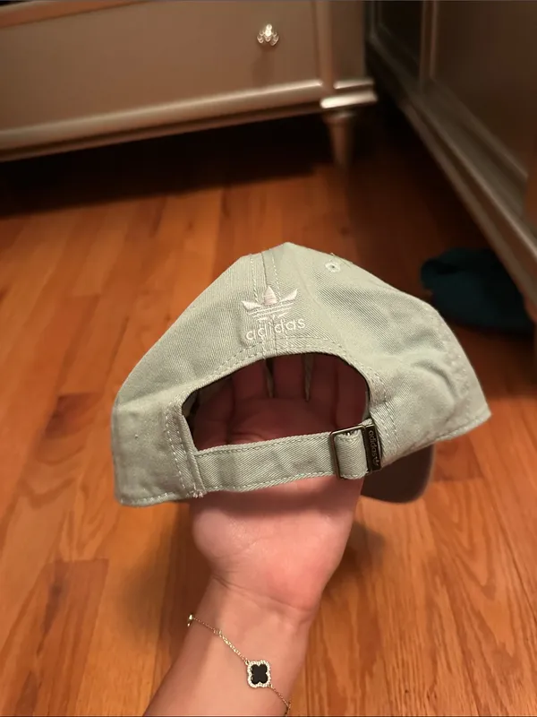 adidas Trefoil Cap in Light Sage - Image 2