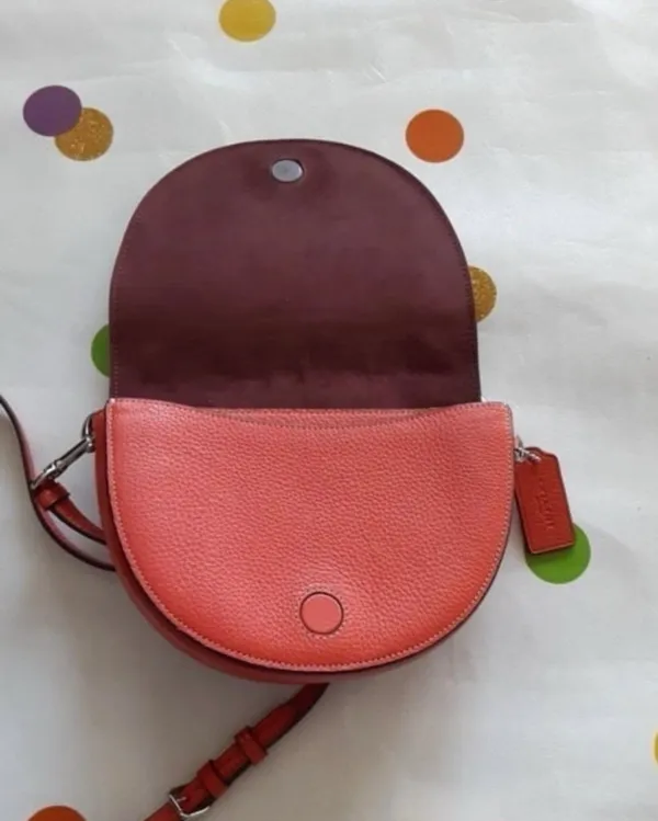 Coach NY Leather Ellen Crossbody Purse - Image 5