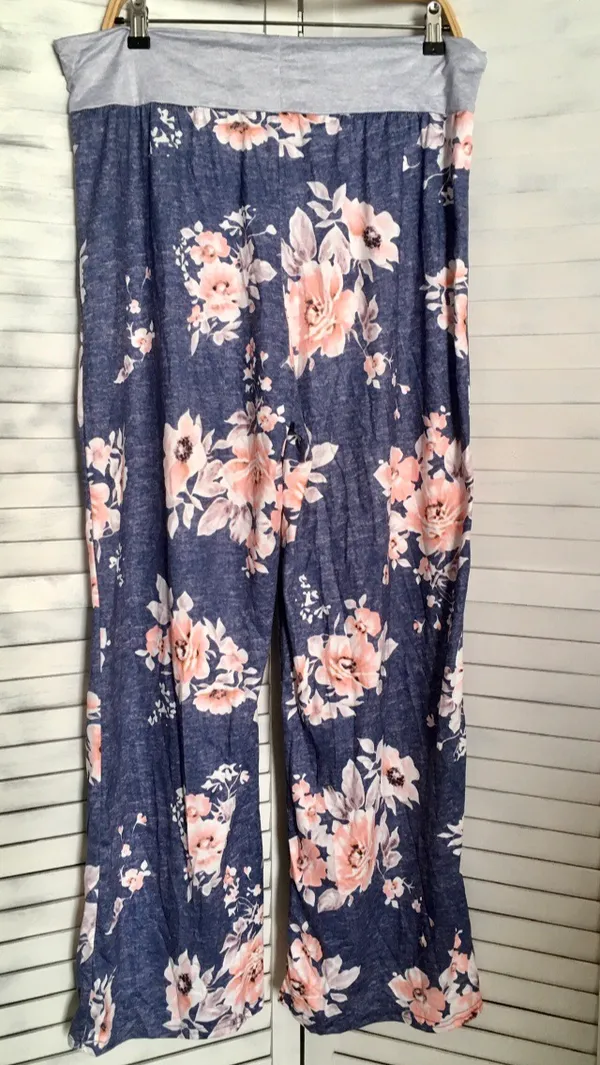 Lounge Floral  Pants, 3XL - Image 2