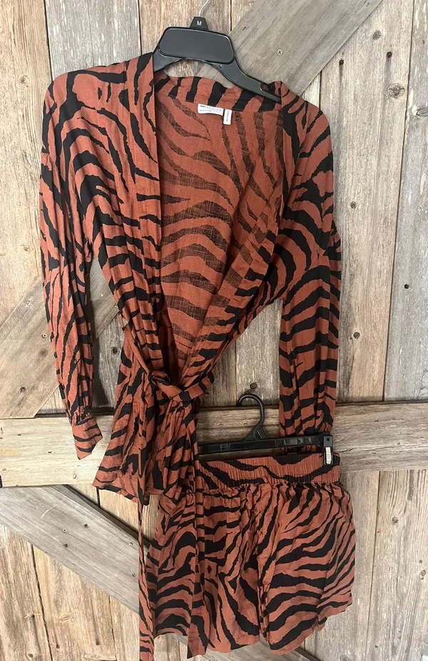 ASOS 2-Piece Tiger Print Set - Image 2