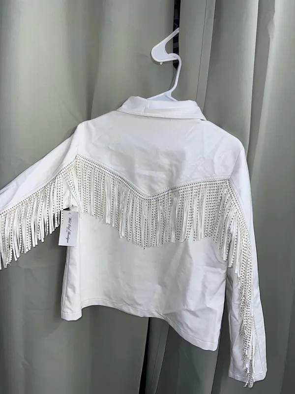 Western jacket White Size M - Image 2