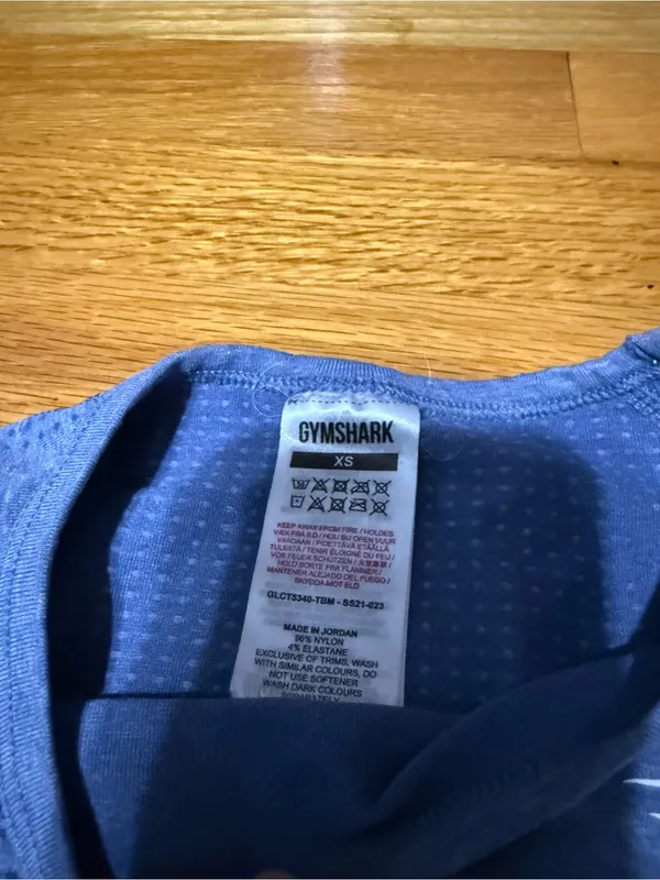 Gymshark Vital Seamless 2.0 Long Sleeve Crop Top - XS - Image 3