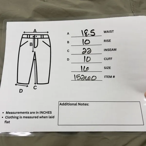 Y2K Gap Cargo Capris Women 16‎ Green Utility Cropped Gorpcore Indie Granola Girl - Image 11
