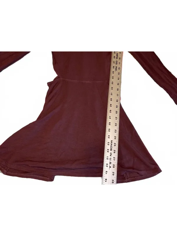 Garage Fit & Flare Mini Dress Women's M Long Sleeve Medium - Image 8