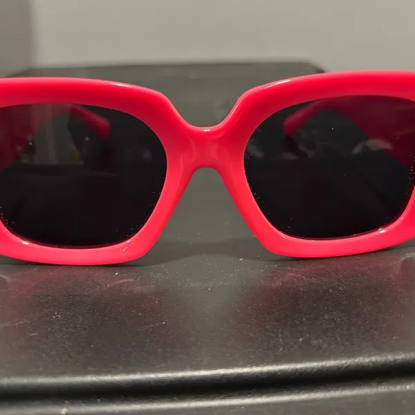 Stylish Hot Pink Sunglasses Red - Image 10