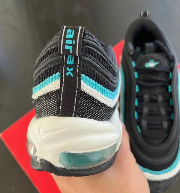 Nike New Air Max 97 ‘Black Sport Turquoise' - Image 6