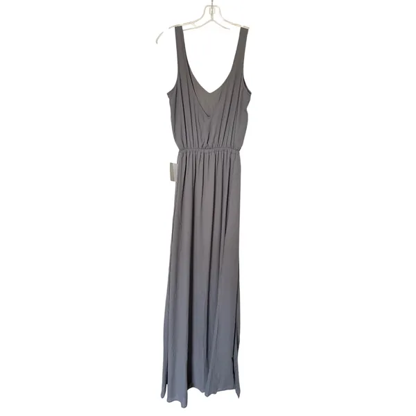 Show Me Your Mumu Chiffon Formal Maxi Gray Size XS NEW - Image 2