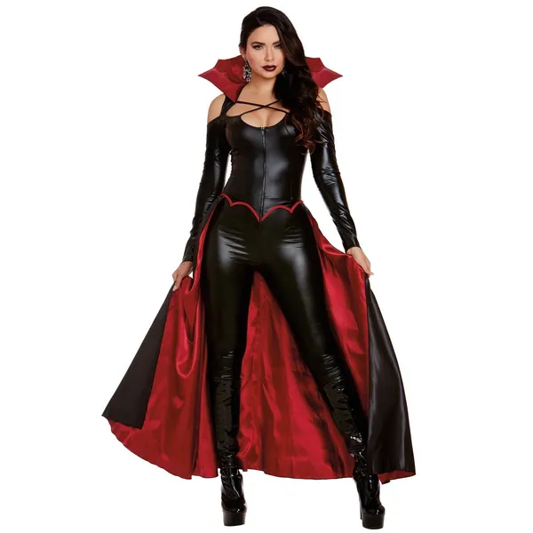 NEW Dreamgirl Princess of Darkness Vampire Costume Size Large - Image 4